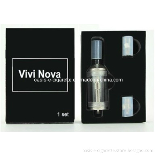 Newest Electronic Cigarette Tank, Colorfull Removable Coil Head, Clearomizer Vivi Nova E Cig